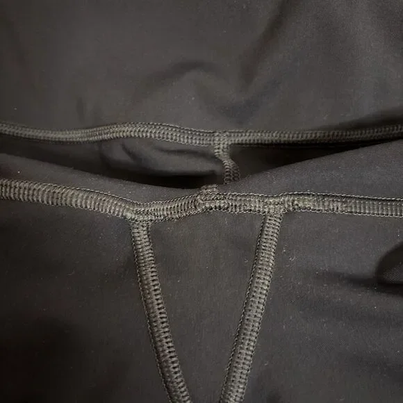 Athleta Ultimate Stash Pocket 7/8 Tight Navy Blue Size Small Stretch Active - Picture 10 of 12